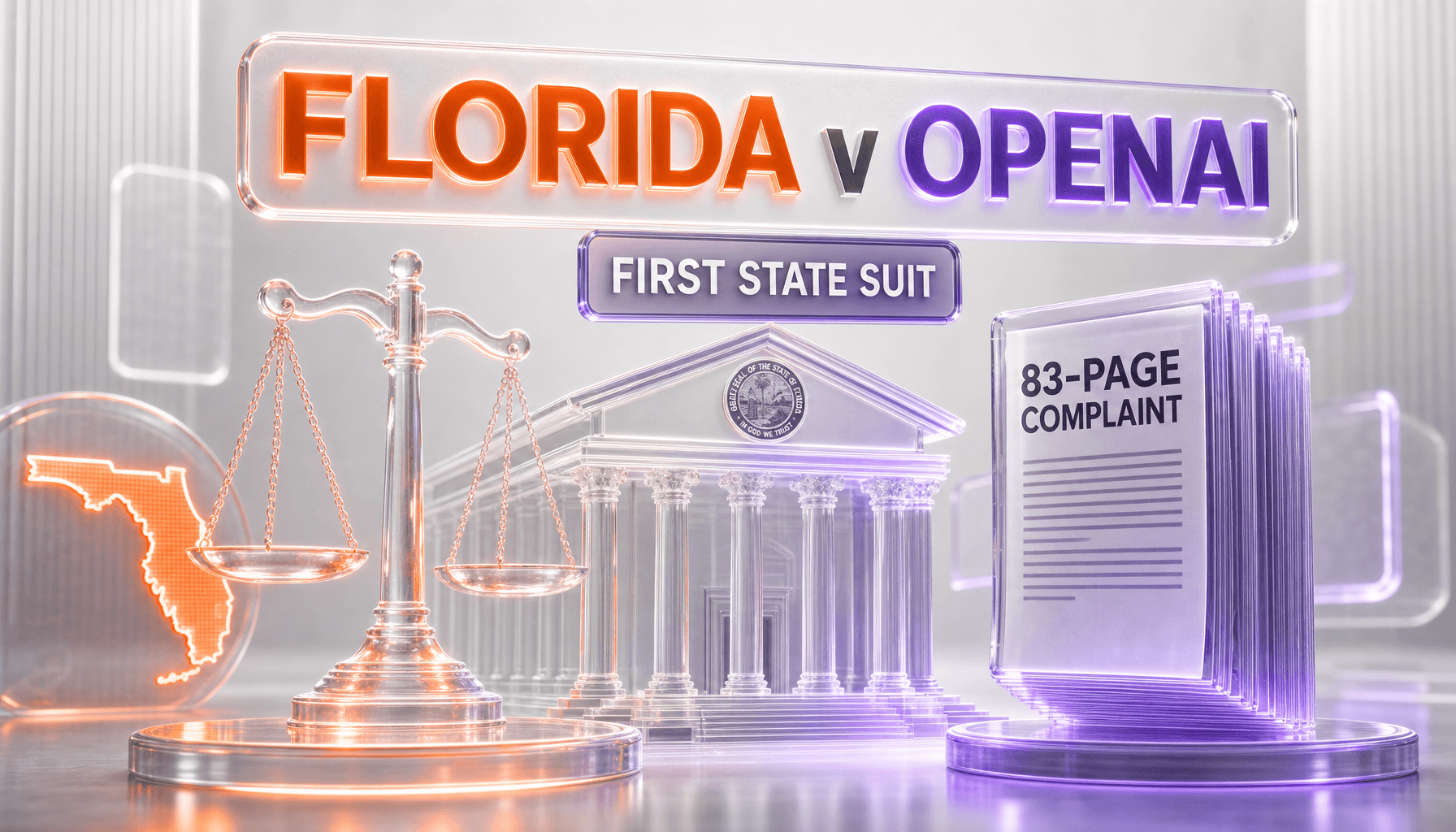 Florida Becomes First State to Sue OpenAI and Sam Altman Personally Over ChatGPT Safety