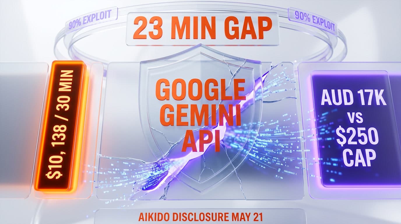 Google's API Keys Stay Live 23 Minutes After You Delete Them — Inside the $10,138 Exploit Window