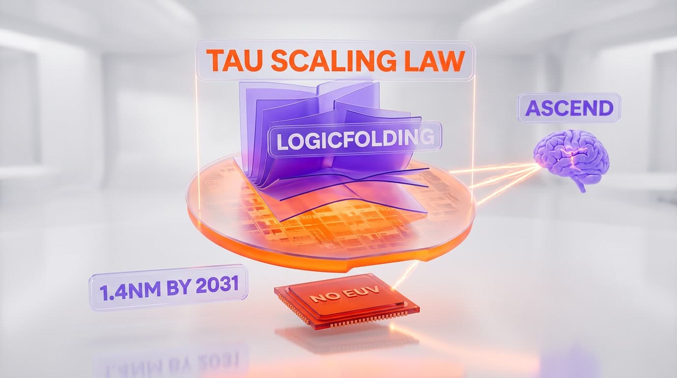 Huawei's Tau Scaling Law and 3D LogicFolding: How China Is Closing the AI-Chip Gap Without EUV
