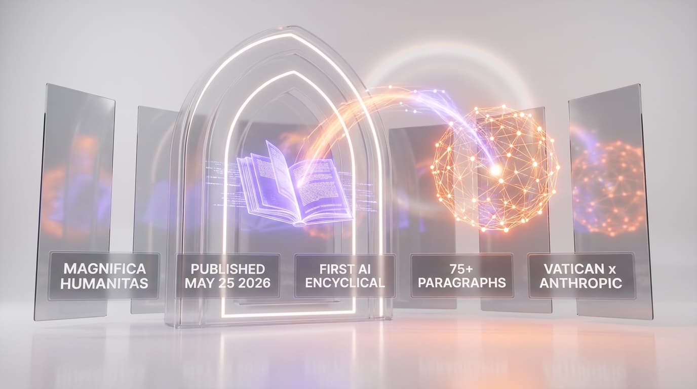 Pope Leo's First AI Encyclical Just Dropped — And Only Anthropic Stood at the Vatican