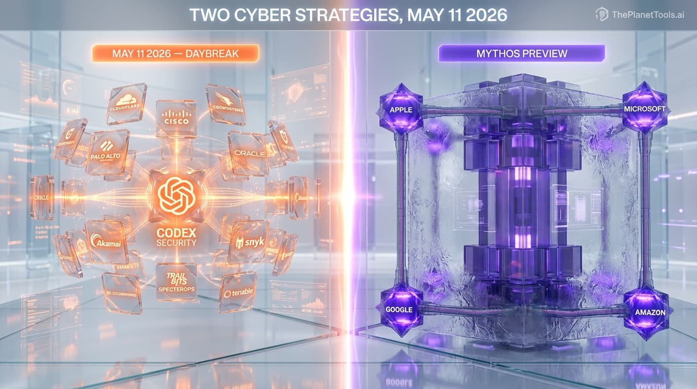 OpenAI Daybreak: The Direct Response to Anthropic Glasswing and Mythos, 20+ Partners, Codex Security Agent, May 11 2026